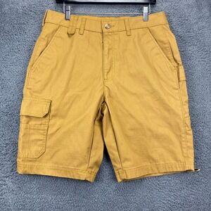 Brahma Cargo‎ Shorts Trailblazer Brown Cotton Blend Outdoor Workwear Size 32